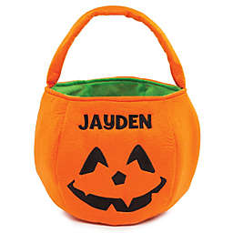 Pumpkin Trick-Or-Treat Bag in Orange