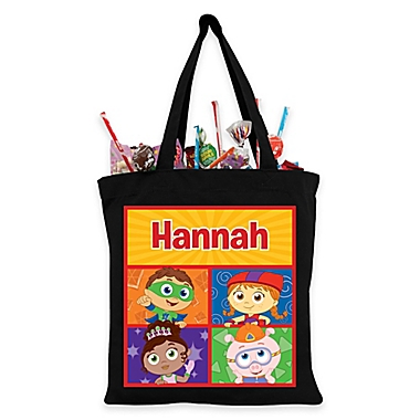 Super Why! Super Readers Trick-or-Treat Bag in Black. View a larger version of this product image.
