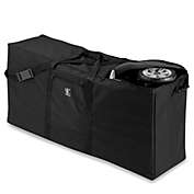 J.L. Childress Black Stroller Carrier and Travel Bag for Standard/Dual Strollers