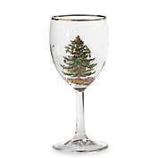 Spode&reg; Christmas Tree Wine Glasses (Set of 4)