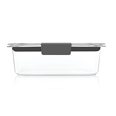 Rubbermaid&reg; Brilliance&trade; 3.2-Cup Medium Rectangular Food Storage Container. View a larger version of this product image.
