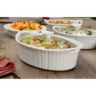 Alternate image 1 for CorningWare&reg; French White&reg; 2.5 qt. Ceramic Oval Casserole