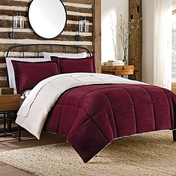 So-Soft⢠Plush Reversible Mini Comforter Set | Bed Bath & Beyond