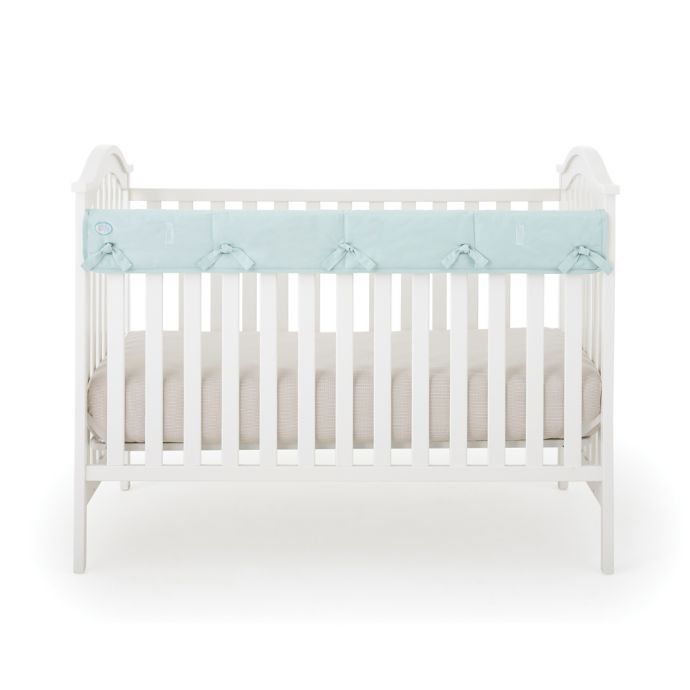 Babee Talk Eco Teether Crib Rail Cover In Aqua Bed Bath Beyond