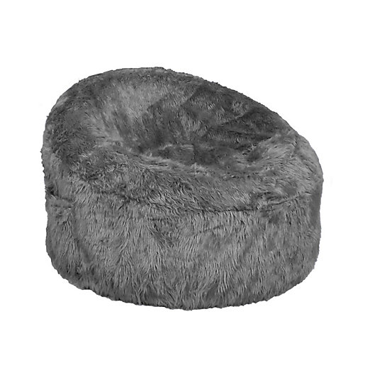 Alternate image 1 for Iron Cloud™ Faux Fur Upholstered Papasan Chair