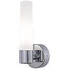 Alternate image 0 for George Kovacs&reg; Saber 1-Light Wall Sconce in Polished Chrome with Glass Shade