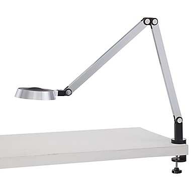 George Kovacs&reg; Task Clip-On LED Table Lamp in Chrome. View a larger version of this product image.