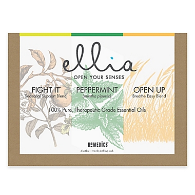 Ellia Essential Oil: "Breathe Deep" Signature Blends (Set of 3). View a larger version of this product image.