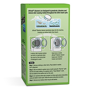 Affresh 6 Pack Washing Machine Cleaner. View a larger version of this product image.
