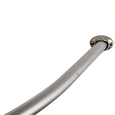 Kingston Brass Edenscape Hotel Adjustable Curved Shower Curtain Rod. View a larger version of this product image.
