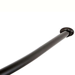 Kingston Brass Edenscape Hotel Adjustable Curved Shower Curtain Rod in Oil Rubbed Bronze Finish