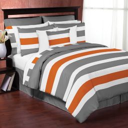 Orange And Grey Nursery Bedding Buybuy Baby