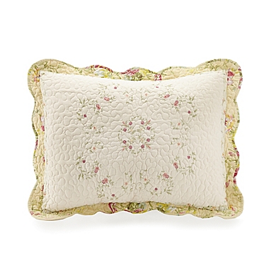 Mary Jane&#39;s Home Prairie Bloom Pillow Sham in Yellow. View a larger version of this product image.