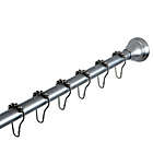 Alternate image 0 for Kingston Brass Adjustable Straight Tension Shower Curtain Rod with 12 Curtain Rings