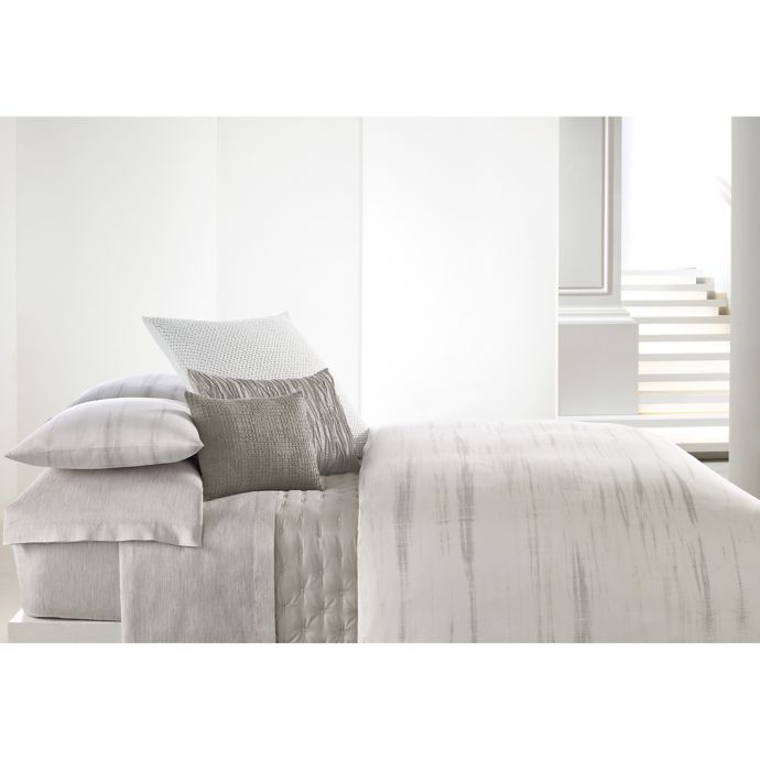 Vera Wang Marble Shibori Duvet Cover Bed Bath Beyond