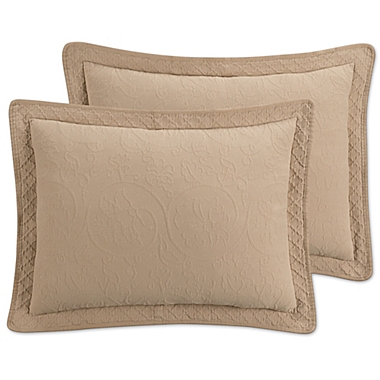 Williamsburg Richmond King Pillow Sham in Linen. View a larger version of this product image.