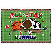 &quot;All Star&quot; Throw Blanket