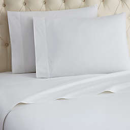 Micro Flannel® Solid Queen Sheet Set in White