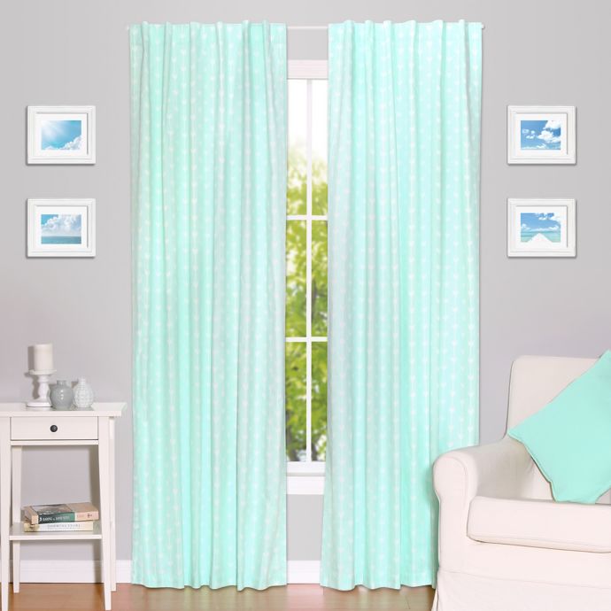 The Peanutshell Arrows 84 Inch Blackout Window Curtain Panels In