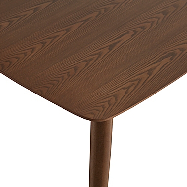 iNSPIRE Q&reg; Paloma Mid-Century 63-Inch Dining Table in Warm Chestnut. View a larger version of this product image.