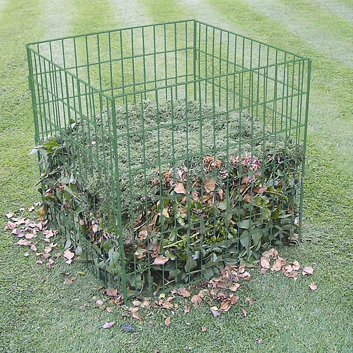 Bosmere 100-Gallon Wire Compost Bin in Green | Bed Bath & Beyond