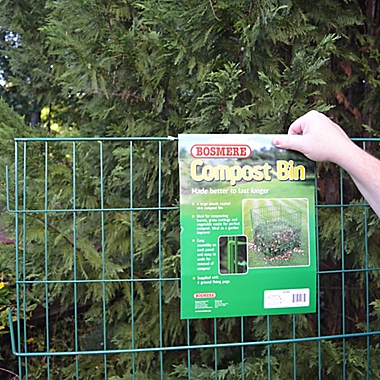 Bosmere 100-Gallon Wire Compost Bin in Green. View a larger version of this product image.