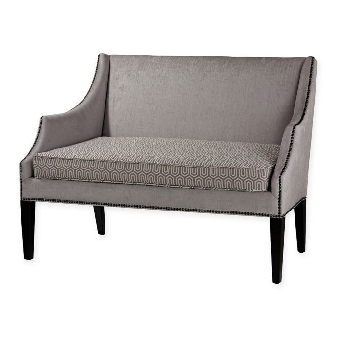 Sterling Industries Stage Accent Sofa In Grey Bed Bath