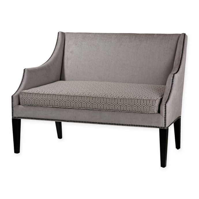 Sterling Industries Stage Accent Sofa In Grey Bed Bath