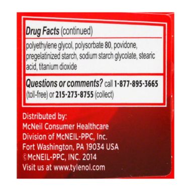 Tylenol&reg; PM 24-Count Extra Strength Caplets. View a larger version of this product image.