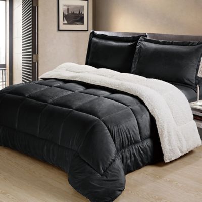 black ugg comforter set