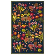 Safavieh Four Seasons Field Rug in Navy/Green