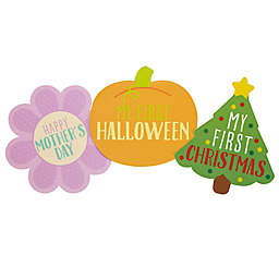 Pearhead “Baby's First Holiday" Shape Stickers (Set of 13)