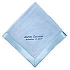 Alternate image 0 for New Baby Embroidered Blanket with Satin Trim in Blue