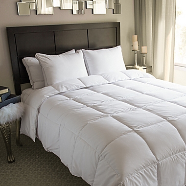 Nikki Chu RANA Allergen Barrier Down Alternative Comforter in White. View a larger version of this product image.