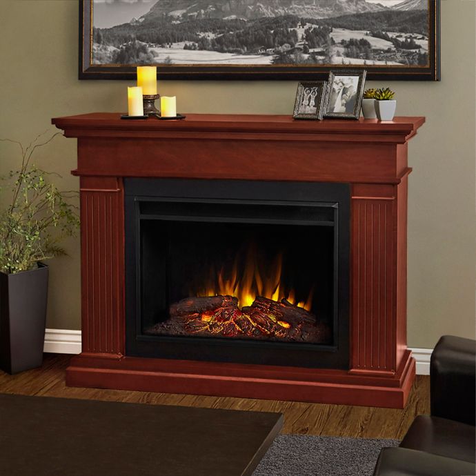 Real Flame Kennedy 55 Inch Freestanding Electric Fireplace Bed