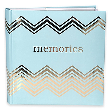 Malden&reg; 160-Photo Memories Album in Light Blue. View a larger version of this product image.