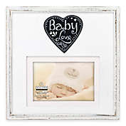 Malden&reg; &quot;Baby Love&quot; 4-Inch x 6-Inch Wood Picture Frame