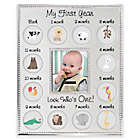 Alternate image 0 for Malden&reg; 13-Photo &quot;My First Year&quot; Metal Collage Picture Frame