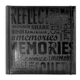 Memories 200-Photo Album in Black