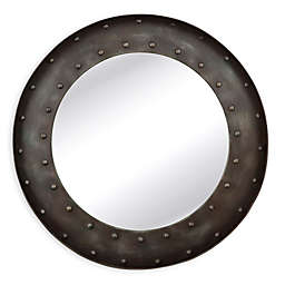 Bassett™ Kirk 41-Inch Round Metal Wall Mirror