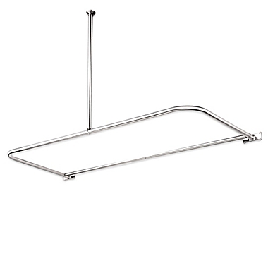 Kingston Brass Vintage D-Type Shower Rod. View a larger version of this product image.