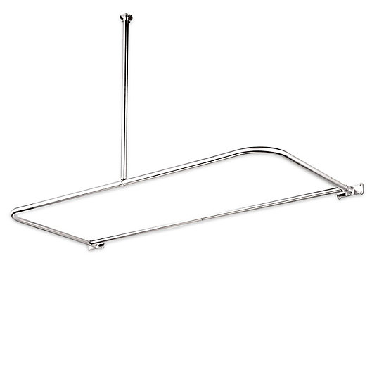 Kingston Brass Vintage D Type Shower, L Shaped Shower Curtain Rod Bed Bath And Beyond