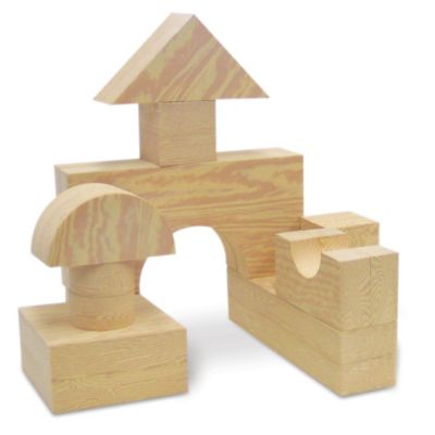 big wooden blocks