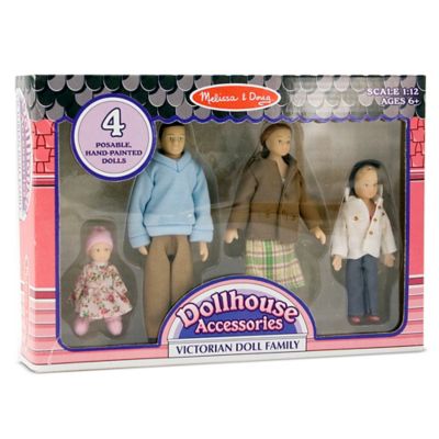 melissa doug victorian doll family