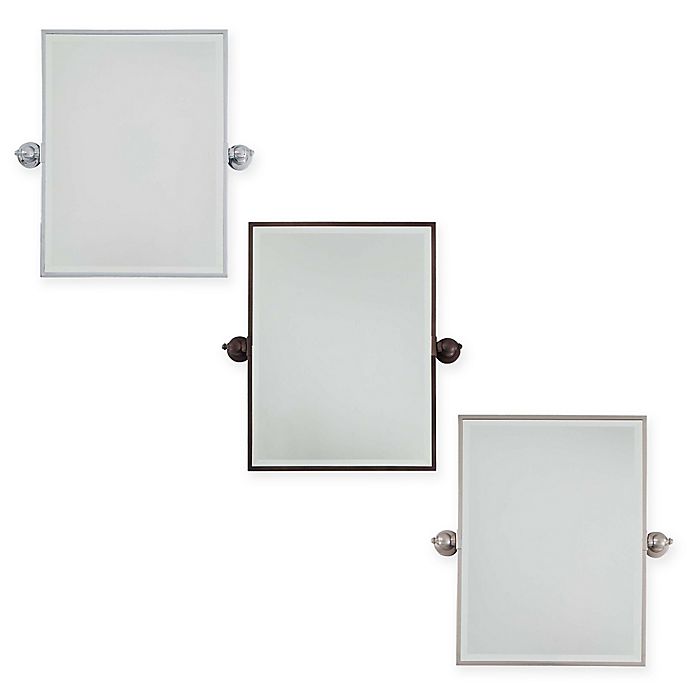 Minka Lavery 18 Inch X 24, Pivoting Bathroom Mirror