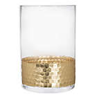 Alternate image 0 for Home Essentials & Beyond Etched Honeycomb Hurricane in Gold