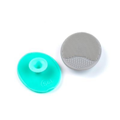 Baby Scrubbies in Grey/Aqua (Set of 2)