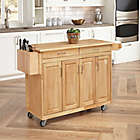 Alternate image 1 for Home Styles Wood Top Kitchen Cart