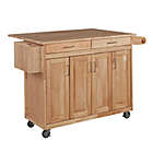 Alternate image 0 for Home Styles Wood Top Kitchen Cart