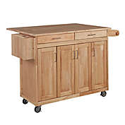 Home Styles Wood Top Kitchen Cart